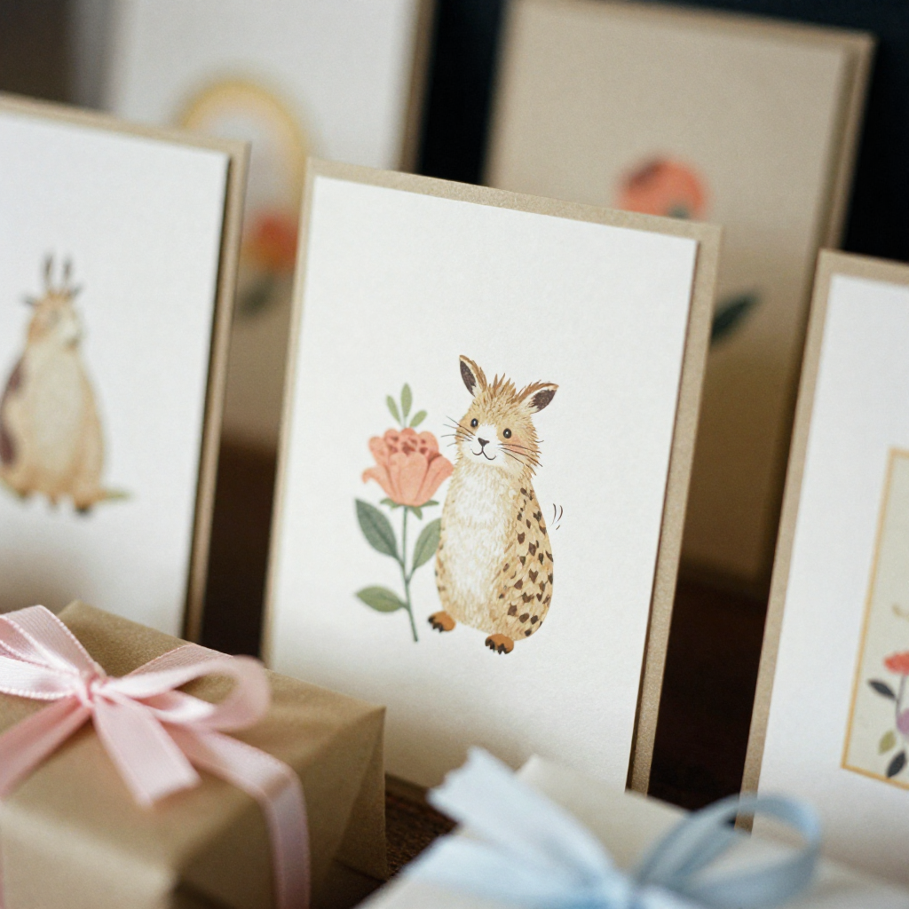 Mallbesttrend handmade greeting cards display